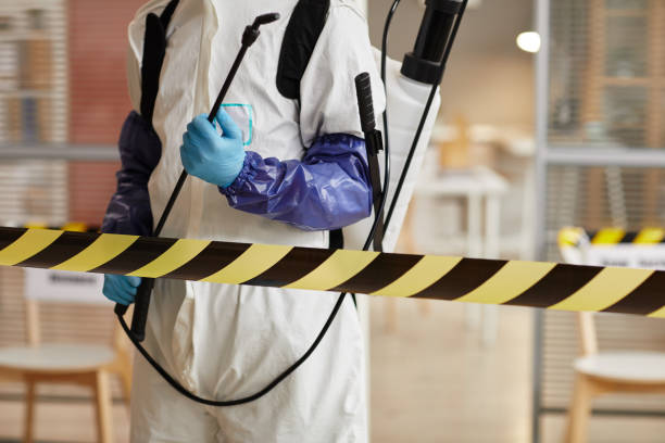 Professional Biohazard Cleanup technician working in Clarkston, UT
